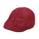 thumbnail image 2 of Boina plana de malla para hombre Rojo, 2 of 9