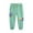 Mint Green, variant on WRKEKC Boys Sweatpants Prints Elastic Waist Cuffed Ankles Loose Fit Athletic Jogger Pants for 2-8 Years Kids Fall Winter