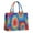 Colorful Tie Dye, variant on Large Capacity Tote Bag,Colorful Tie Dye Pattern Handbag Fashion Luxury Tote Bag,15.7"x13"x 5.1" Inches,Laptop Compatible