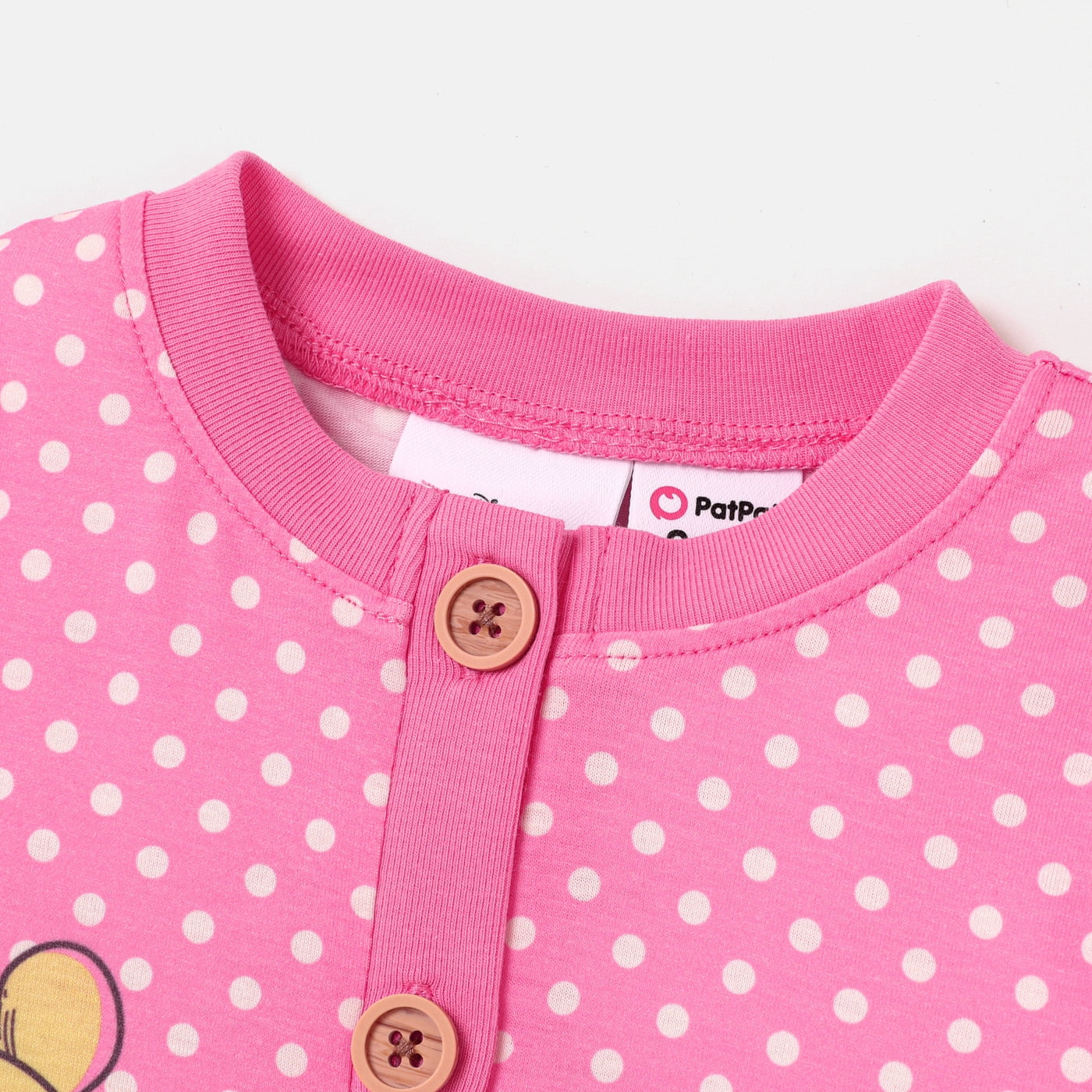 Disney Winnie the Pooh Baby Girls Allover Print Dress and knitwear cardigan Outfit Set Sizes 3-24M