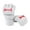 White, variant on Half Finger Boxing Gloves PU Leather for MMA Kickboxing Training Adjustable Wrist Support Comfort Fit Punching Sparring Gym
