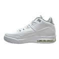 thumbnail image 4 of Jordan Flight Origin 3 BG Big Kid's Shoes White/Metallic Silver/White 820246-100 (5.5 M US), 4 of 6