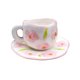 thumbnail image 2 of Juego de taza de cerámica portátil con platillo, diseño de cara de viento con red roja de estilo coreano, capacidad de 260 ml, apto para microondas y lavavajillas, regalo romántico para aniversarios., 2 of 8