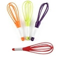 thumbnail image 2 of BE-TOOL 2 in 1 Flat Whisk Blloon Whisk for Blending Beating Stirring and Kitchen Cooking 4 Colors Choice, 2 of 4