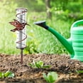 thumbnail image 4 of Happon Rain Gauge Outdoor-7" Capacity Upgrade Glass Rain Gauge with Stake-Freeze-Proof Outdoor Hummingbird Rain Gauge-Perfect Garden, Patio, and Lawn Decoration, 4 of 7
