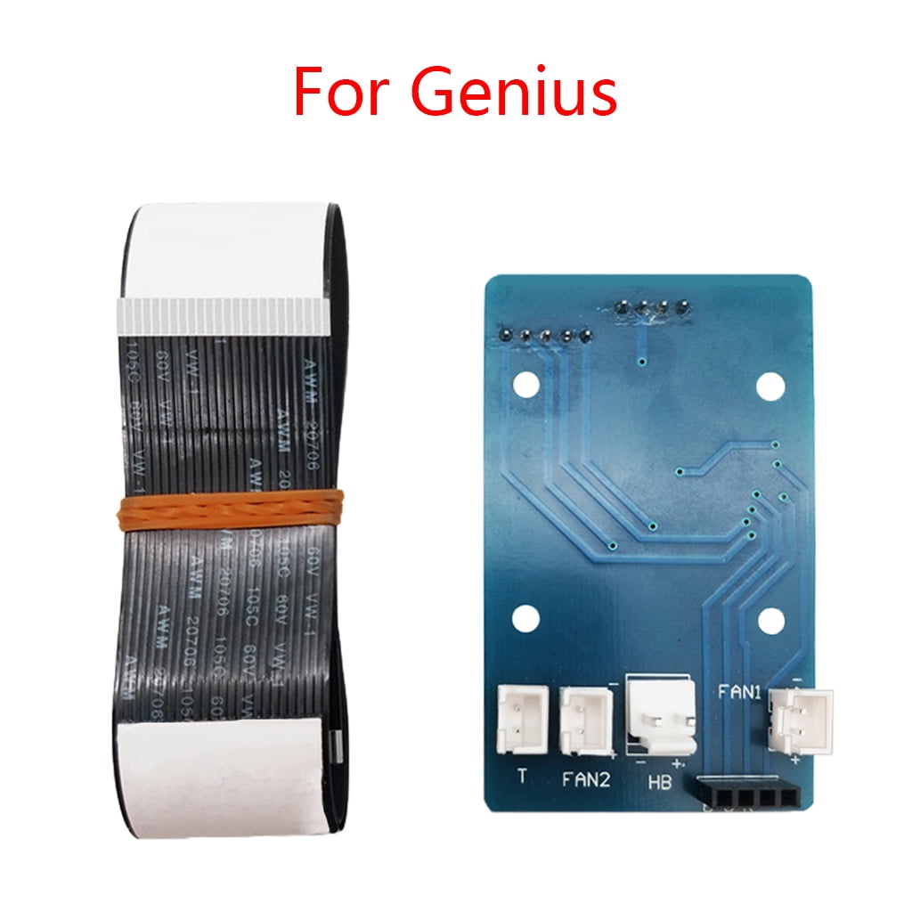 3D Printer PCB Circuit Board & 24pin FPC Cable Kit for Extruder for