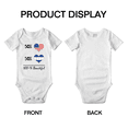 thumbnail image 3 of 50% Honduran + 50% American = 100+% Beautiful Honduras Funny Baby Bodysuit, 3 of 5