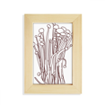 thumbnail image 1 of Flammulina Velutipes Mushroom Pattern Desktop Display Photo Frame Picture Art Painting 5x7 inch, 1 of 3