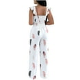 thumbnail image 4 of zanvins Ensembles 2 Pcs pour Femmes Mode Été Femmes Été Col Rond Imprimé Décontracté Sans Manches Haut + Pantalon Ensemble, 4 of 5