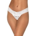 thumbnail image 3 of Smart and Sexy Women's Favorite Lace Thong Panty, 5-Pack, 3 of 4
