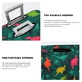 thumbnail image 4 of Haiem Colorful Dinosaurs Luggage Cover Printed Suitcase Covers for Luggage Elastic Washable Suitcase Protector Fits 18-32 Inch Luggage-Medium, 4 of 8