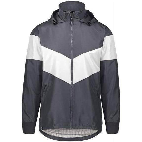 Holloway Sportswear XL Potomac Jacket Carbon/White 229527