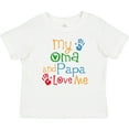 thumbnail image 3 of Inktastic My Oma and Papa Love Me Boys or Girls Baby T-Shirt, 3 of 5