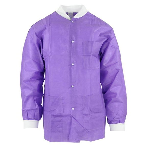 Medicom 8103-D SafeWear Hipster Jackets SMS Fabric Purple Extra Large 12/Pk