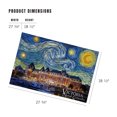 thumbnail image 2 of Lantern Press 1000 Piece Jigsaw Puzzle, Victoria, BC, Starry Night, 2 of 5