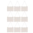 thumbnail image 4 of Letrero de madera, juego de 9 letreros de madera colgantes sin terminar para manualidades Letreros de madera colgantes diseñados a la perfección, 4 of 14
