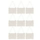 thumbnail image 1 of Letreros Colgantes Sin Terminar, 9 Juegos De Placas De Madera En Blanco Ligeras Y Compactas Decorativas Atractivas Para Fiestas ANGGREK Cocina, Decoración y Otros, 1 of 5