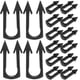 thumbnail image 1 of 200 piezas de clips de fijación para plantas de jardinería, abrazaderas de plástico para enredaderas., 1 of 6