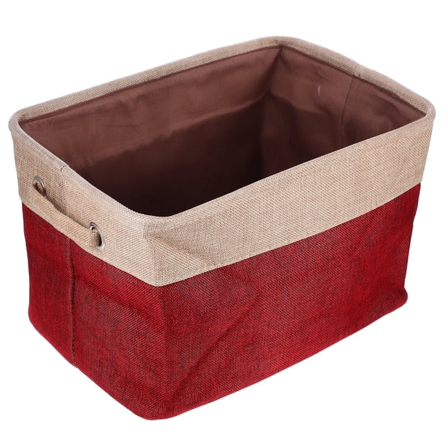unbranded De Tela Plegable Color Oscuro Para Guardar Ropa Y Objetos Con Asa Fácil De Transportar