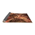 thumbnail image 2 of Ahgly Company Indoor Square Oriental Orange Industrial Area Rugs, 7' Square, 2 of 4