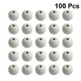 thumbnail image 4 of Miangastore Accessoires de Bijoux 100 Pcs Perles Rondes en Couleur Blanche, 4 of 8