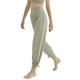 thumbnail image 2 of Pantalones de Yoga de Pierna para Mujer, Holgados y Cómodos, de Cintura Alta, con Bolsillos. Verde L, 2 of 10