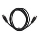 thumbnail image 1 of Cable adaptador DIN macho a macho de 5 pines Bling Bling de PVC flexible 4,9 pies, 1 of 12