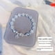 thumbnail image 3 of Moonlight Crystal Bracelet Opal Sea Blue Treasure Light Luxury Leaves Butterfly Elastic Bracelet Girls Women Jewelry Accessories, 3 of 4