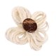 thumbnail image 4 of 10 piezas nuevos adornos de flores de hilo de moda para fiesta de boda, hogar, hotel, artesanía, decoración, álbum de recortes, adornos de bricolaje, beige Zulema flor de guirnalda guita flor, 4 of 6