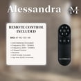 thumbnail image 4 of Matthews Fans - Alessandra - 3 Blade Ceiling Fan-8 Inches Tall and 42 Inches, 4 of 7
