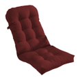 thumbnail image 1 of Cojín para silla mecedora Zulema respaldo alto Rojo oscuro, 1 of 8