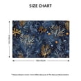 thumbnail image 2 of Placemats Set of 4 / 6, Mystical Underwater Coral Scene Placemats for Dining Table Indoor/Outdoors Heat Resistant Washable Placemats 18" x 12", 2 of 8