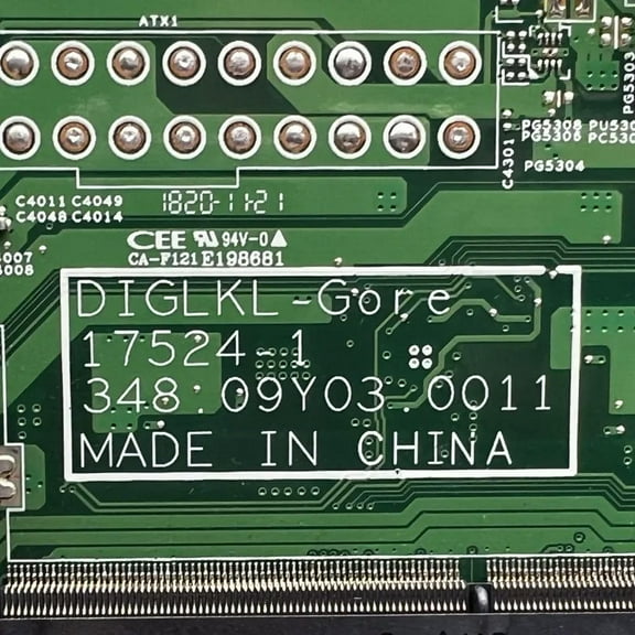FOR 17524-1 For XC-830 Motherboard DIGLKL-Gore 348.09Y03.0011 With J4005 CPU Mainboard