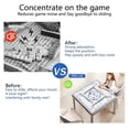 thumbnail image 5 of Butterfly Mahjong Mat for Table, 31.5*31.5in Anti Slip American Mahjong Table Cloth, Noise Reduction, Neoprene Mah jongg Mat with Carrying Bag & 3 Dices, Mahjong Set Gift for Board Tile Games Mats, 5 of 7