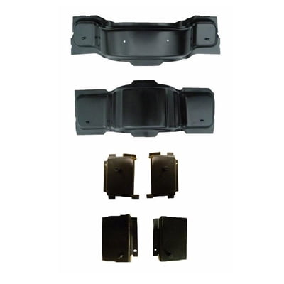 Side Seat Bracket - GMK401250769S Bucket Seat Mounting Bracket Set for 1969-1971 Chevrolet Nova