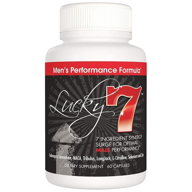 Lucky 7 Dietary Supplement (60 Capsules) Male Health Support Herbal