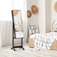 thumbnail image 2 of HOMCOM Jewelry Cabinet Floor Standing, Lockable Jewelry Organizer, 2 of 10