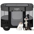 thumbnail image 1 of Corralito para mascotas Love's Cabin carpa para cachorros para interiores y exteriores, 1 of 8