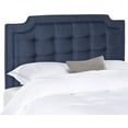 thumbnail image 2 of SAFAVIEH Sapphire Modern Glam Tufted Headboard, King, Navy, 2 of 4