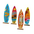 thumbnail image 4 of veasfak 4 Pieces Surfboard Table Decoration Beach Sculpture Welcome to Paradise Sign, 4 of 9