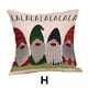 thumbnail image 1 of onlyliua ¡ Ofertas de Liquidación de Hoy Prime! Nueva Funda de Almohada para Cojín de Oficina y Coche con Patrón de Letras Navideñas., 1 of 4