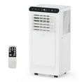 thumbnail image 2 of 8000 BTU Portable Air Conditioner – 3-in-1 AC Unit: Cooling, Dehumidifier & Fan – Quiet, Remote, 24H Timer, Window Kit, Cools Up to 350 Sq.Ft – Black Control Panel, 2 of 24