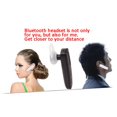 thumbnail image 4 of Twowood auricular 1 UNID portátil inalámbrico Bluetooth compatible con manos libres sonido estéreo en oreja auriculares auriculares, 4 of 7
