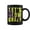 Black, variant on Lets Glow Crazy Fire Effect Blacklights And Parties Coffee Mugs