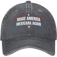thumbnail image 1 of Make America Mexicana Again Hats Denim Cap, 1 of 6