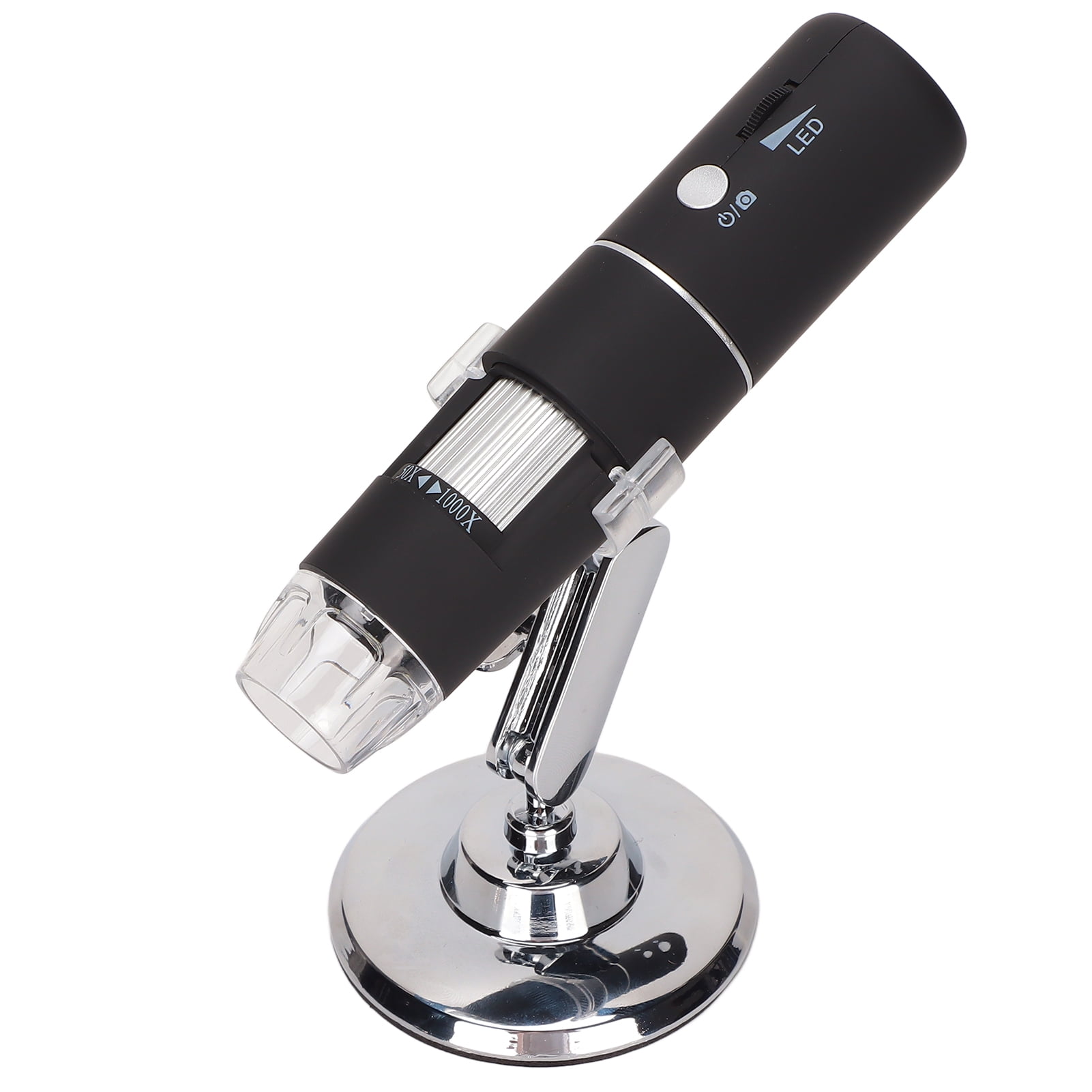 Digital Microscope, Black 50X1000X Dimmable Handheld Microscopes