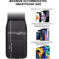 thumbnail image 4 of Belt Holster Pouch Phone Holster for , Waist Bag with Belt Loop, 4 of 5