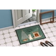 thumbnail image 4 of Carolines Treasures CK7608MAT 18 x 27 in. White German Shepherd Christmas Everyone Indoor or Outdoor Mat, 4 of 4