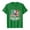 Green, variant on WEAIXIMIUNG Slim Fit White T Shirts for Men Men's Never forget September 11 2001 Memorial Day Short Sleeve Round Neck T Shirt Floral Fashion Trend Bottoming Shirt