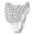 thumbnail image 4 of Created Forever Women's 1-1/5 CT T.W. Lab-Created Diamond 14kt White Gold Statement Ring, 4 of 9